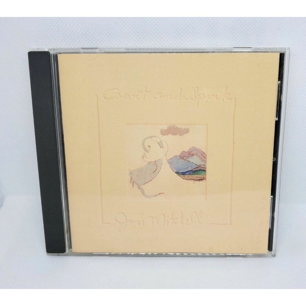 2000 Rock Joni Mitchel Court And Spark CD No Scratches